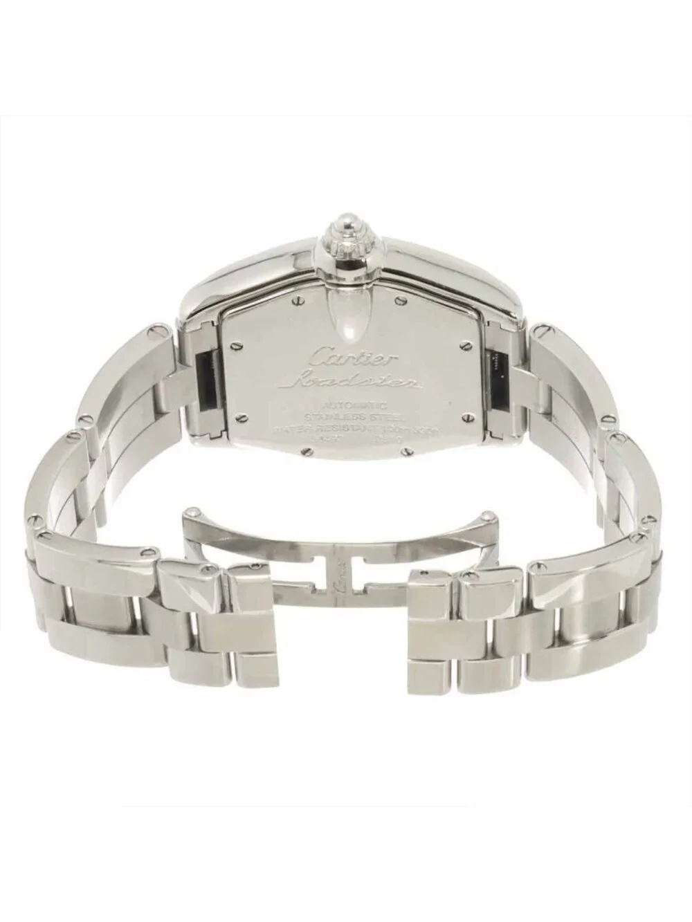 Cartier Roadster LM Watch Date Gray Automatic Winding